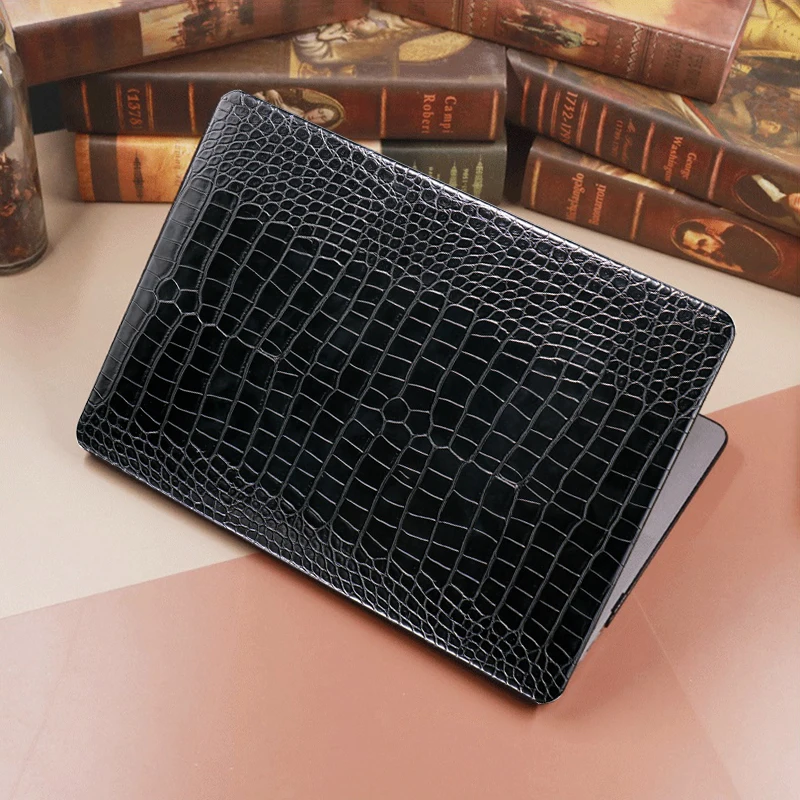

PU Crocodile Laptop Case For MacBook Air Pro 13 13.3 Inch laptop sleeve for Macbook Air Pro Chip M1 A2337 A2338 Cover Case
