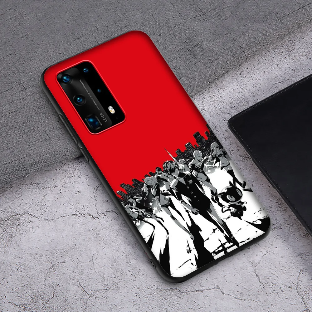 Чехол Lavaza Persona 5 P5 для Huawei P8 P9 P10 P20 P30 Y6 Y7 Y9 Lite Pro P Smart Nova 2i 3i Mini 2017 2018|Бамперы| |