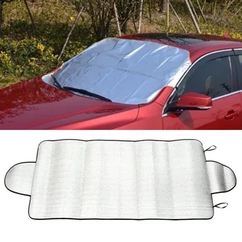 

SunShade Cover Car Snow Ice Protector Visor Sun Shade Fornt Rear Windshield Cover Block Shields