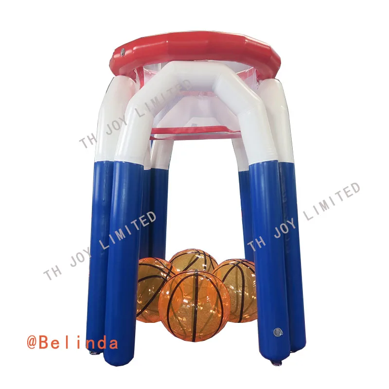 Free Air Shipping to door! Air Tight Giant Inflatable Basketball Hoop