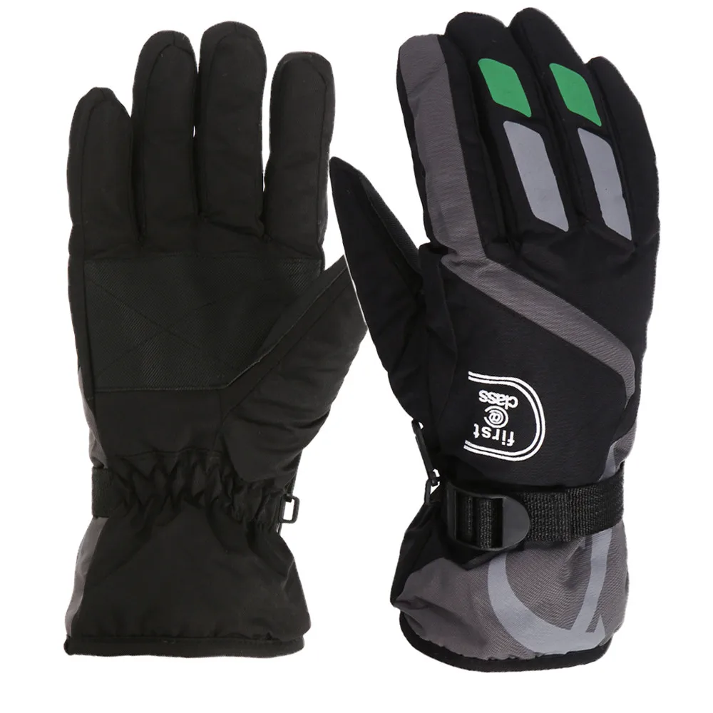 Взрослые очень толстые Мужские Женские варежки лыжные перчатки Сноуборд Зимние