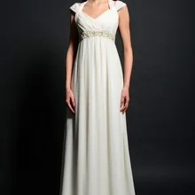 Новая мода макси невесты горничной vestidos Формальное вечернее платье размера плюс белое длинное Расшитое Бисером Пояс Выпускные платья