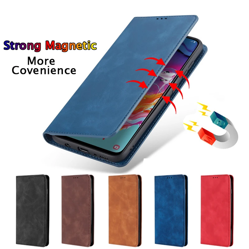 Magneticather Phone Case For Huawei P30 P20 P10 P9 Mate 20 Mate 10 lite P30 P20 Mate 20 Mate 10 Pro Cover P smart 2019 Case etui