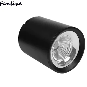

10pcs 10W 15W 20W COB Ceiling Down Light AC110-240V Cool/Warm White LED Recessed Downlight Lamp