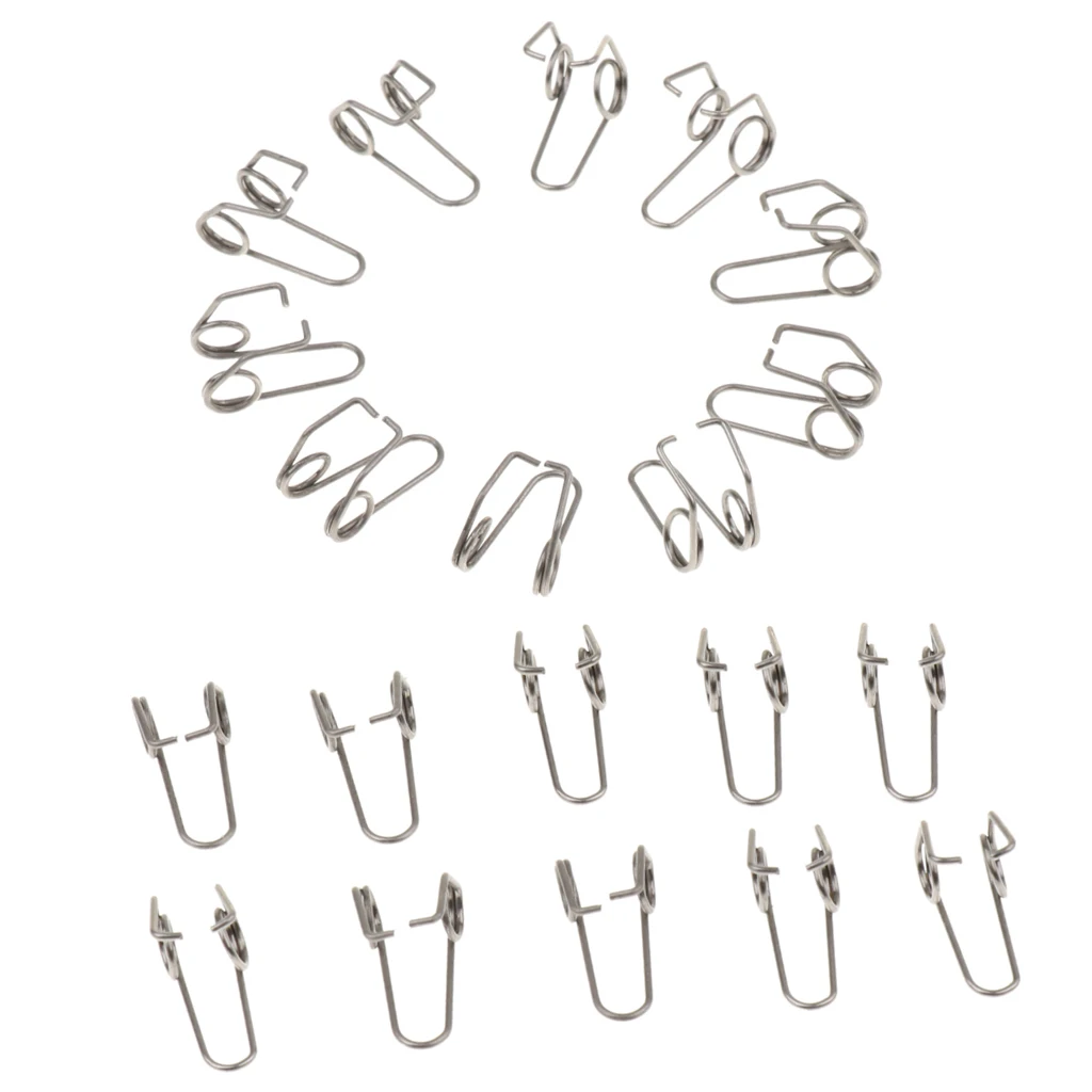 Set of 20 Trumpet Water Key Spit Value Springs Repair Parts