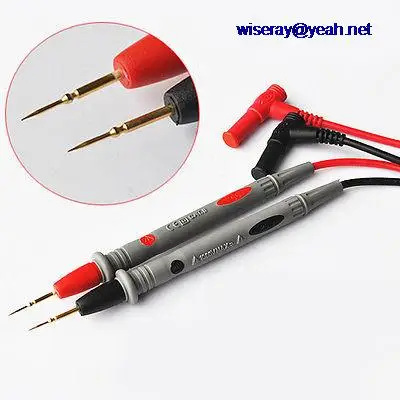 DHL/EMS 50 пар Наконечник иглы SMT SMD IC наконечник компактный мультиметр для 4 мм разъем типа "банан" зонды Cable-A8