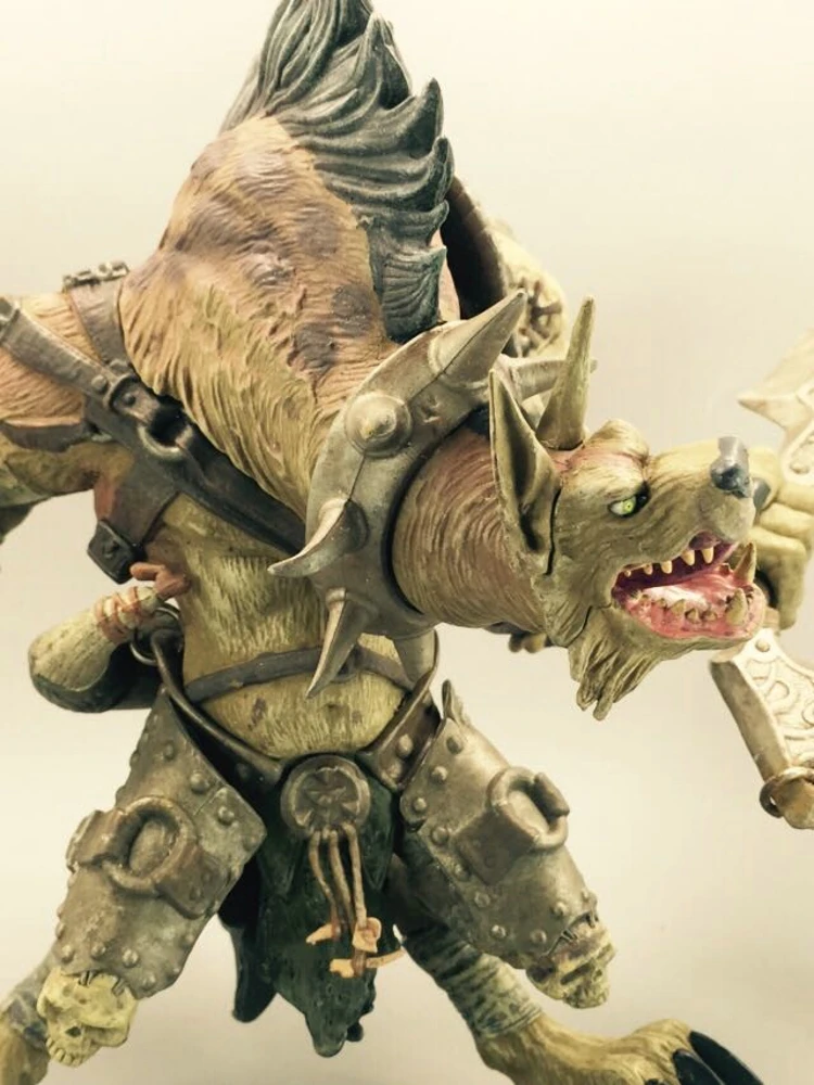 18 см WOW Elwynn лес убийца GNOLL Hogger фигурка ПВХ Модель Кукла статуя игра коллекции