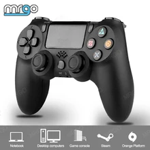 Para o controlador ps4 android bluetooth vibração gamepad detroit joystick manette ps4 controle remoto sem fio controlador de jogo
