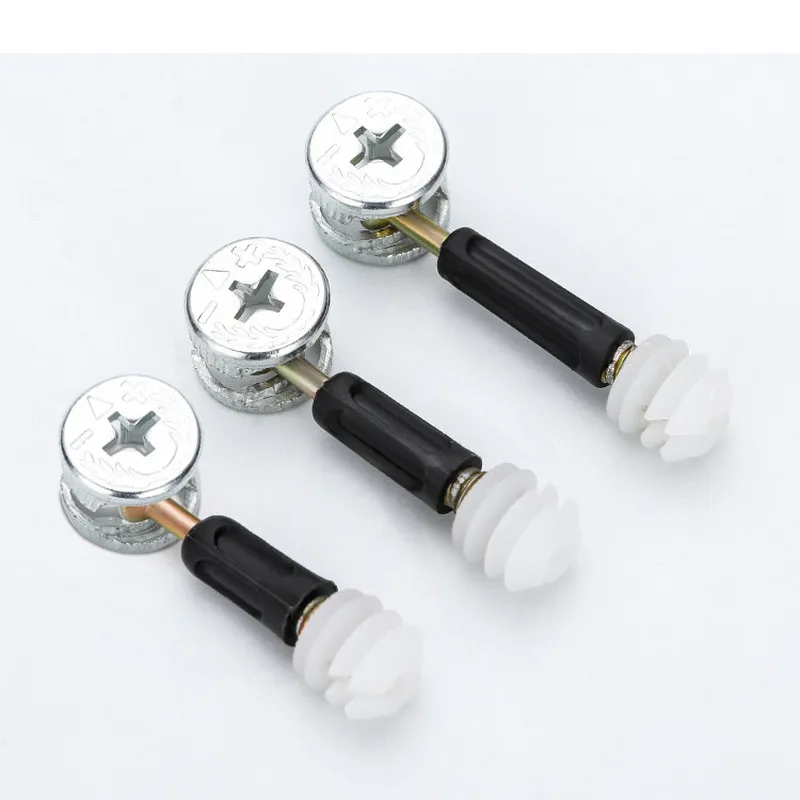

3 In1cabinet Furniture Fastener Installation Accessories Thickening Screws Nuts Set Self-tapping Bed Wardrobe Locking Connector