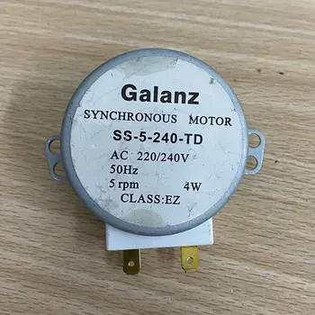 

SS-5-240-TD AC220-240V 5RPM Micro Turntable Synchronous Tray Motor Microwave Oven Accessories Spares Parts