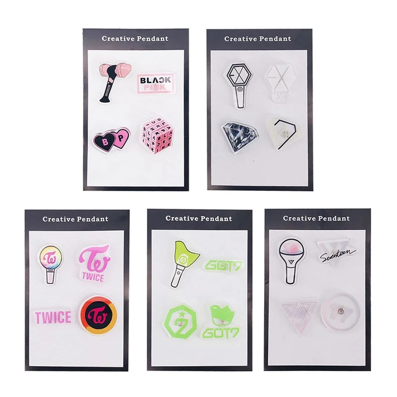 

BLACKPINK TWICE EXO Set Brooch Badge Badge Brooch Pin Badge Set Accessories