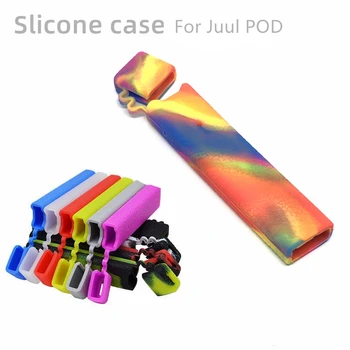 

vape mini pod system Silicone Case vape cover rubber Skin Warp Sticker Sleeve shell vaper accessories for Juul Pod kit