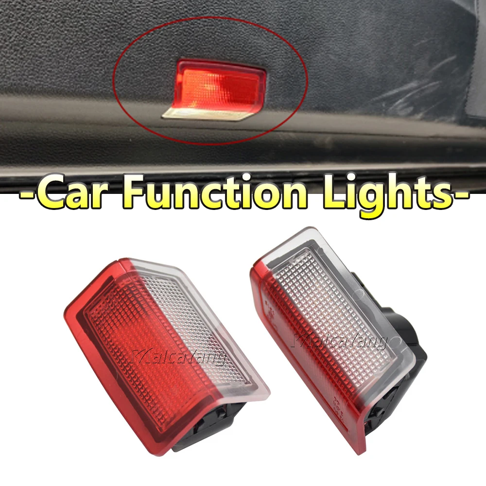 2x Car Door Courtesy Lights Led Lamp For Mercedes Benz A B C E