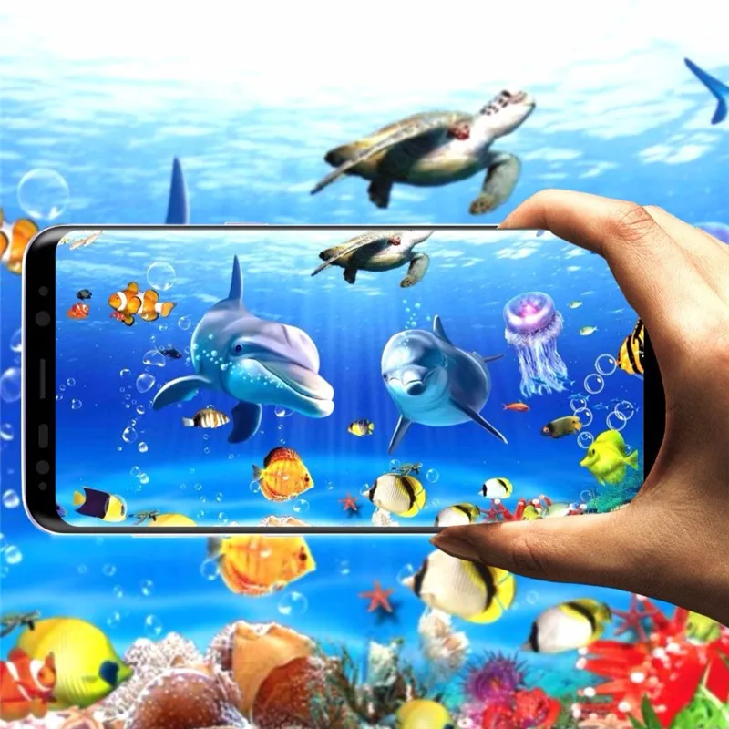 Чехол JGKK из закаленного стекла для Samsung Galaxy S9 безопасная защита экрана plus + 3D