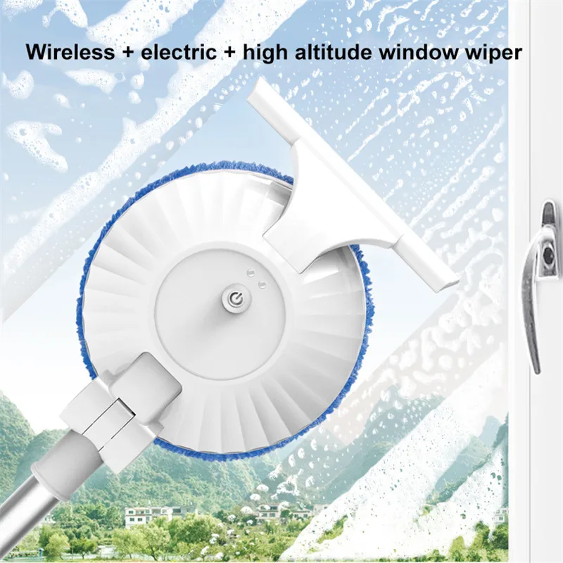 Electric Window Cleaner Robot Household Cleaning Window Washing Mop For
