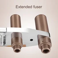 20/25/32mm PPR Hot Melt Die Fixer Head Lengthened Thickened Welding Machine Daikin Mold Tube Non-stick Hot Head Welding Parts 1