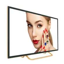 Ультра тонкий светодиодный телевизор 6" дюймовый Smart tv Android система телевидения с закаленным стеклом