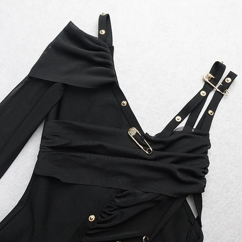 Vicente-All-Free-Shipping-2019-Hot-New-Chic-Elegant-Pin-Split-Design-Sexy-One-Shoulder-Celebrity (3)