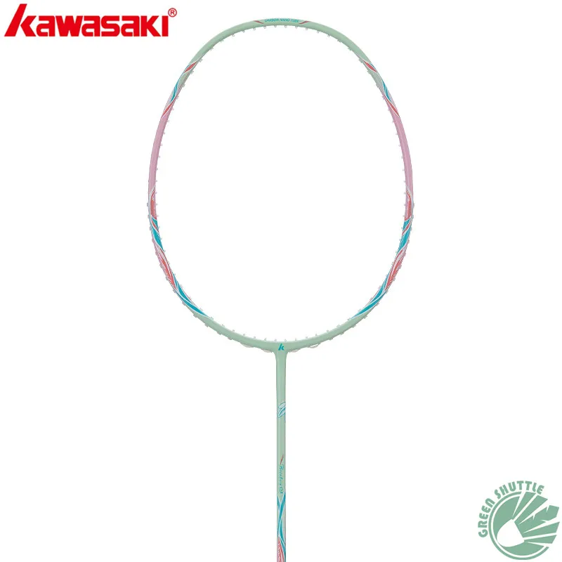 100% Original 2022 New Four Stars Kawasaki High Quality Badminton Racket Professional Porcelain Q7 Lite Racquets With Gift | Спорт и