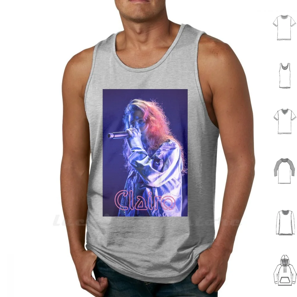 Clairo Performance Canotte Gilet Senza Maniche Clairo Indie Alternativa Flaming Hot Cheetos Pretty Girl Music