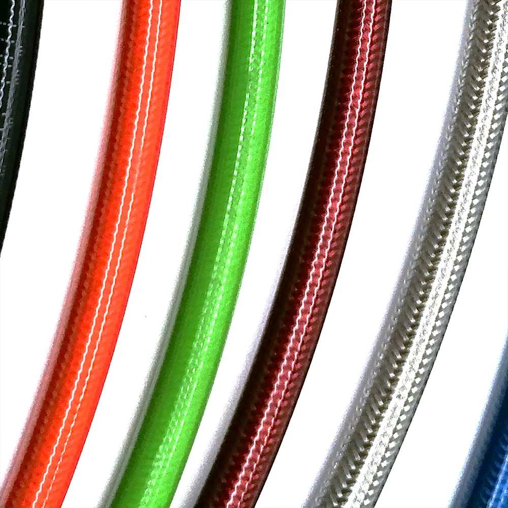 Motorcycle Brake Oil Hose Brake Line400-1500mmCable Dirt-Bike Motorbike Stainless Steel Cable Dirt-Bike Hydraulic Brake for Bike