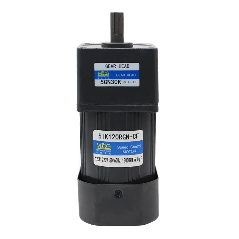 AC220V 200W 6IK200RGN-CF AC мотор-редуктор скорости, высокий крутящий момент, Реверсивный, мотор скорости+ регулятор скорости