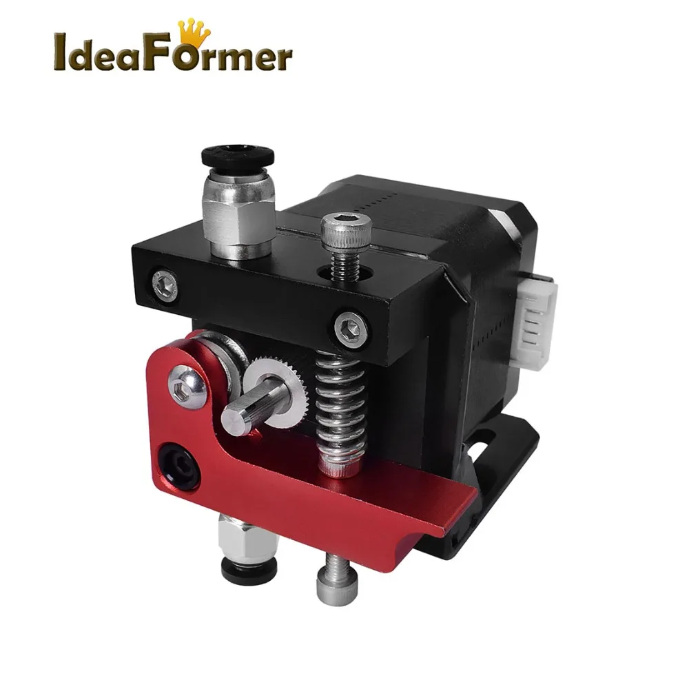 3d принтер Reprap Makerbot 8 MK8 улучшенная версия алюминиевый Боуден дистанционный экструдер с мотором 1,75 мм Fliament Левая или правая рука