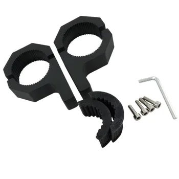 

Universal 2pcs 50MM Car Bull Bar Nudge Bar Mounting Bracket Tube Clamp Aluminum Alloy Holder for LED Light Bar Work Light