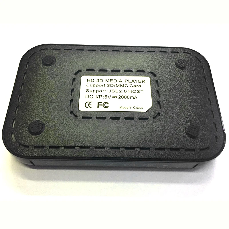 AAAE Top-Eu Plug Full Hd 1080P медиаплеер центр Мультимедиа Видео плеер с Hdmi Vga Av Usb Sd/Mmc Порт дистанционного управления Ypbpr