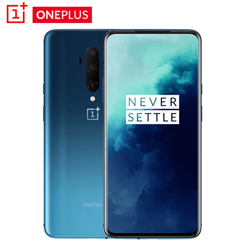 Смартфон OnePlus 7T с глобальной ПЗУ, 8 ГБ, 256 ГБ, Восьмиядерный процессор Snapdragon 855 Plus, 90 Гц, AMOLED экран, 48мп, тройная камера, NFC, мобильный телефон