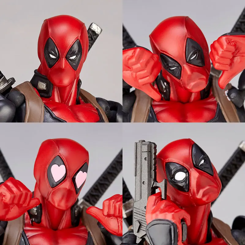 Figura DE ACCIÓN DE Deadpool, movimiento articulado de 16cm, juguetes de modelos de colección de PVC, brinquedos para regalo de Navidad|Figuras de juguete y acción| - AliExpress