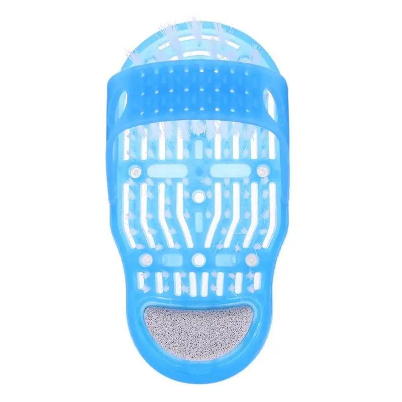 Plastic Remove Dead Skin Massage Slipper Foot Shower Brush Scrubber Bath Shoe Men Women Pumice Stone Spa Feet Clean Care Tool