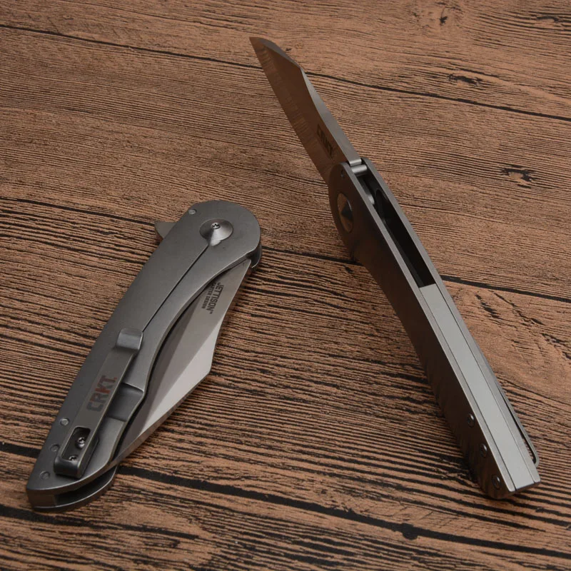 CRKT 6130 Складной Карманный Походный охотничий нож 8CR13MOV лезвие со стальной ручкой тактические ножи для выживания инструмент для повседневного использования
