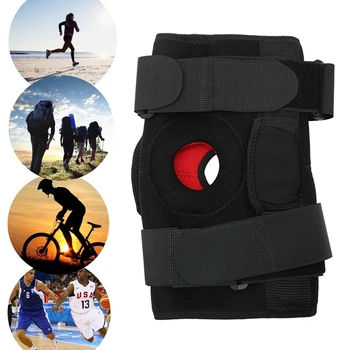 

Adjustable Breathable Knee Brace Orthopedic Stabilizer Knee Pads Open Patella Basketball Kneepad Flexible Hinge Sports Knee Pads