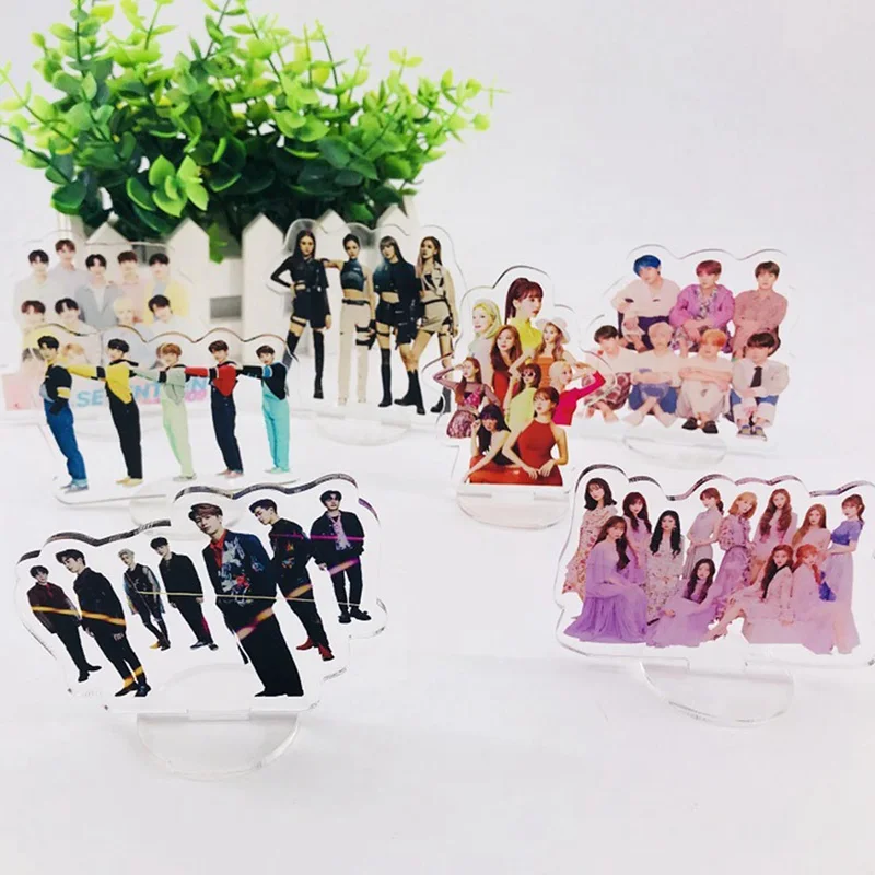 BLACKPINK GOT7 SEVENTEEN Character Stand Plates дисплей акриловая подставка коллекции фанатов подарки