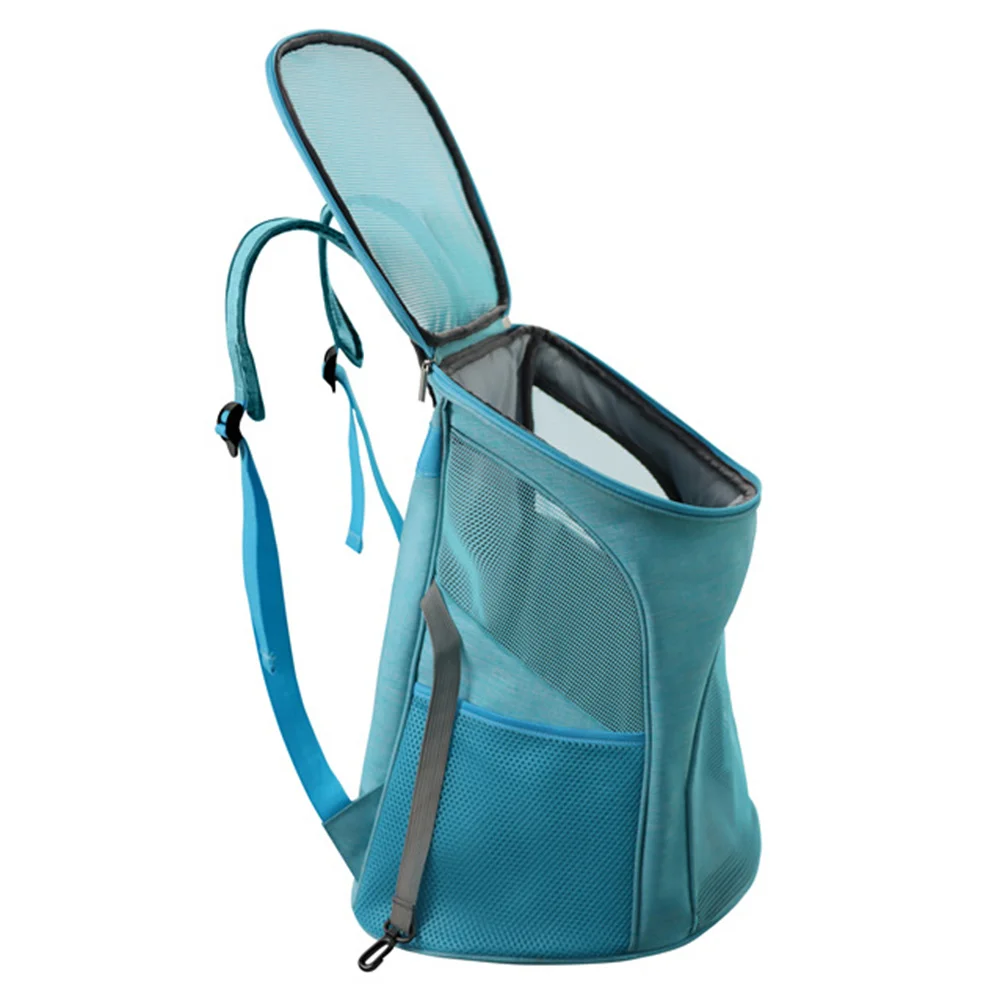 Dog Backpack Carrier, Pet Carrier Bag with Mesh for Small Dogs Cats Puppies, Comfort Cat Backpack Bag Airline Approved for Hikin