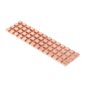 

Copper Heatsink Cooler Heat Sink Thermal Conductive Adhesive For M.2 Ngff 2280 Pci-E Nvme Ssd 67 x 18 mm Thickness