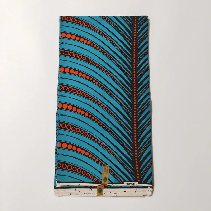 Африканская вощеная ткань с двойным принтом, ткань для традиционного платья, новинка, из Анкары и Нигерии, ткань в полоску, Голландская восковая ткань