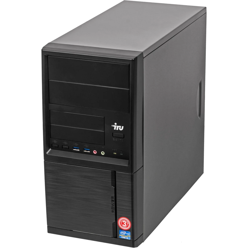 PC IRU Home 228 A8 9600/4 GB/SSD120Gb/R7/W10Pro64/black