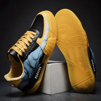 

2020 Spring And Summer New Style Cool Mixed Colors Sports Trendy Shoes Korean-style Versatile Casual Shoes Dad MEN'S SHOES 0329