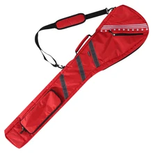 Сумка для гольфа, клюшки, чехол для гольфа, полоса и звезда, складная сумка на молнии, плотная и жесткая сумка для переноски