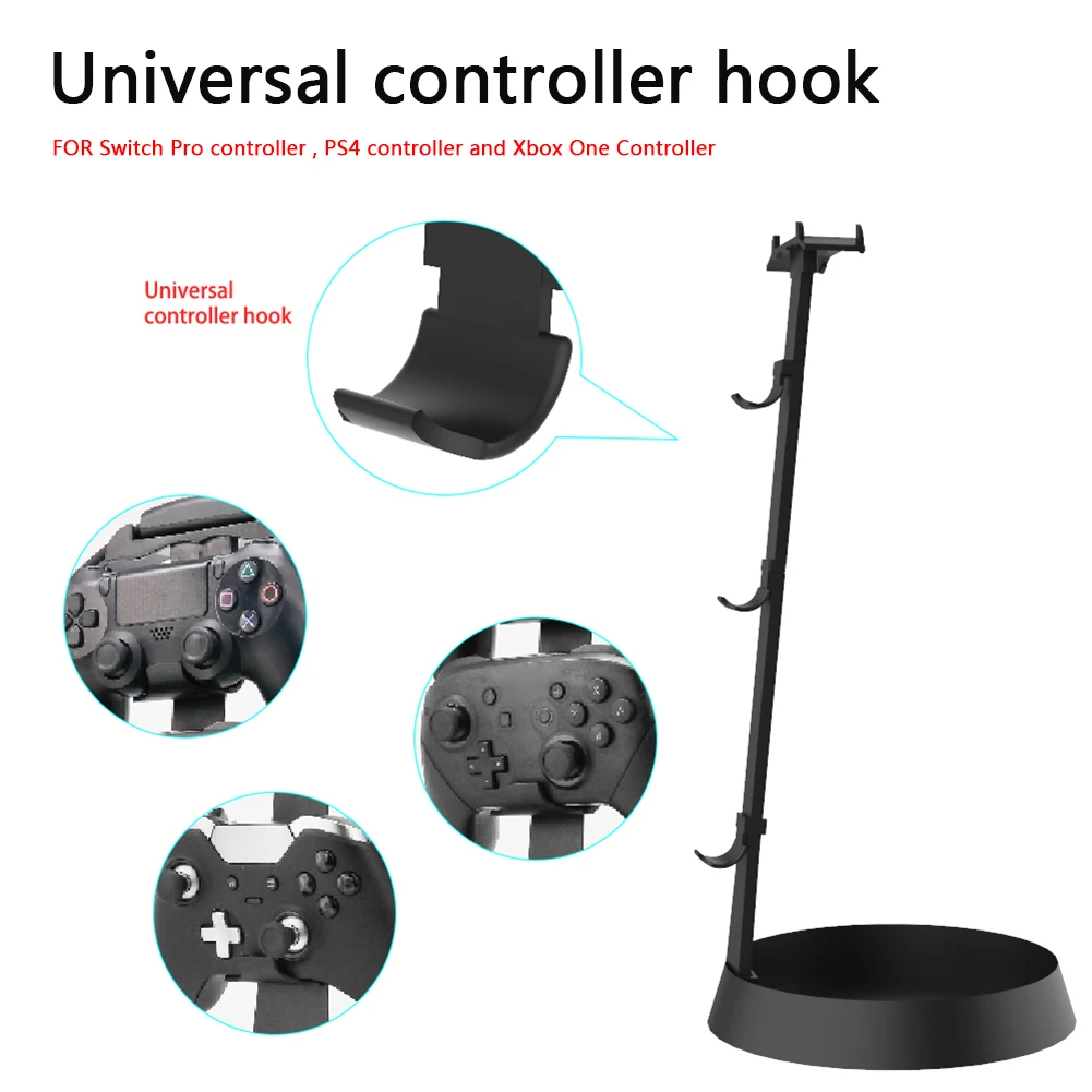 Portable Joycon Storage Bracket Holder Gamepad Controller Headphone Game Entertainment Ornaments for Switch Xbox One