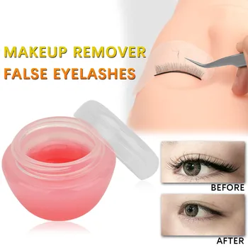 

Best Selling 2019 Products Quick Remover False Eyelashes Cream Cosmetic Jar Lip Lipstick Oil Lotion 4g New maquillaje mujer