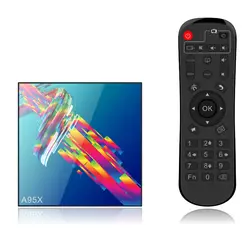 A95X R3 Android 9,0 tv Box RK3318 Четырехъядерный 4 Гб 64 Гб потоковый медиаплеер 2,4G/5G двухдиапазонный Wifi Bluetooth tv box с дисплеем