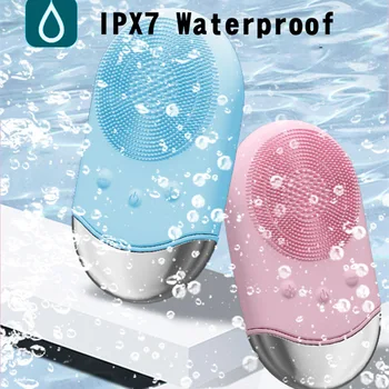 

Face Cleansing Brush Pore Deep Clean SPA Waterproof Electric Beauty Device Skin Care Sponge Sonic Tool Facial Vibration Massager