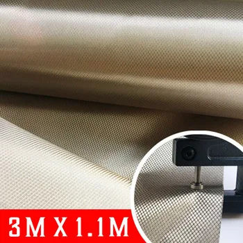 

3meters Roll RFID Shielding Fabric Soft Conductive Grounding EMF RF RFID Shielding Fabric For RF Window Protection Leather