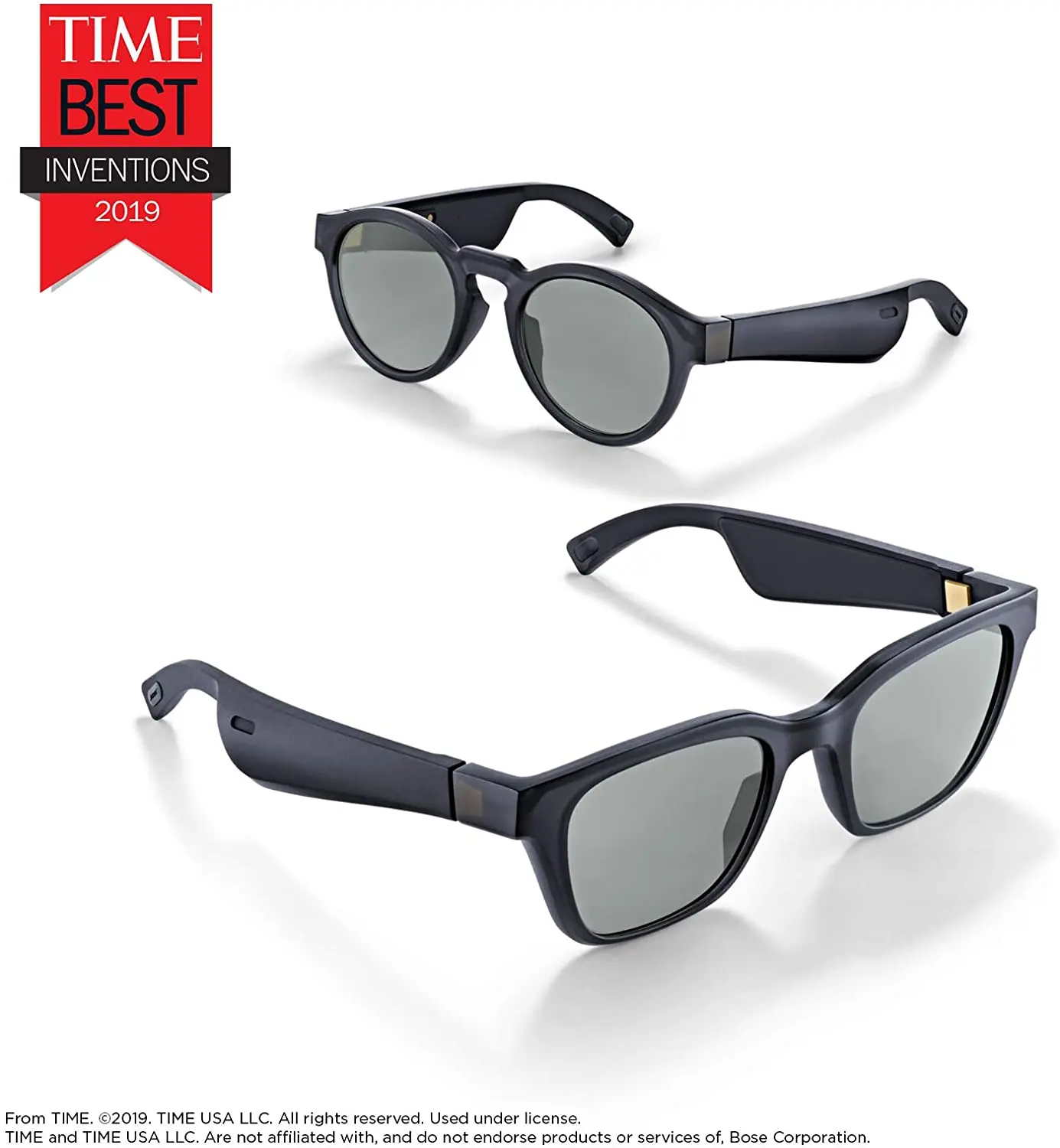 Bose Frames S M size Audio Sunglasses with Open Ear Headphones Black with Bluetooth Connectivity