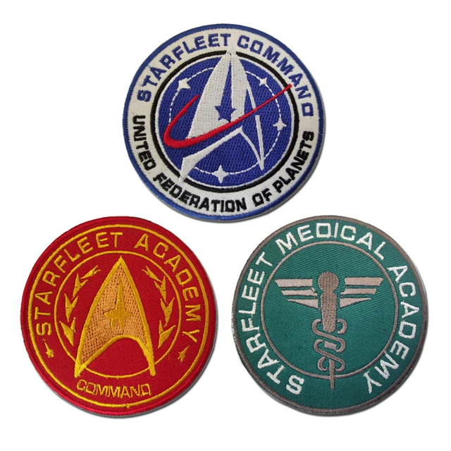 Star Trek Starfleet Badge Logo Sticker Decal Sci-Fi United Federation of  Planets