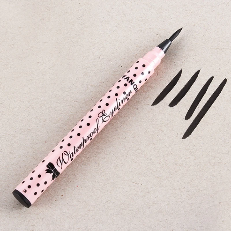 Best Offer for  Cute New Style Waterproof Make Up Cosmetic Beauty Makeup Black Eyeliner Long-lasting Liquid Eye Lin