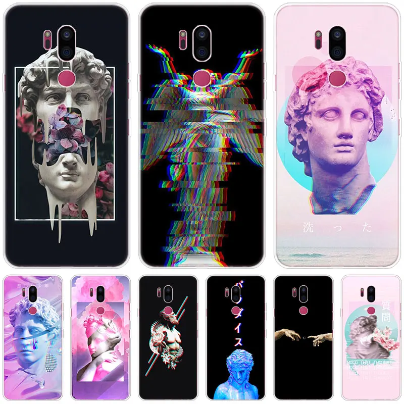 Чехол David Medusa Vaporwave для LG G5 G6 Mini G7 G8 G8S V20 V30 V40 V50 ThinQ Q6 Q7 Q8 Q60 K50 W30 Aristo 2 X Power 3 | Мобильные